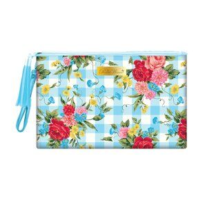 The PIONEER WOMAN Cosmetic Bag Checkered Floral